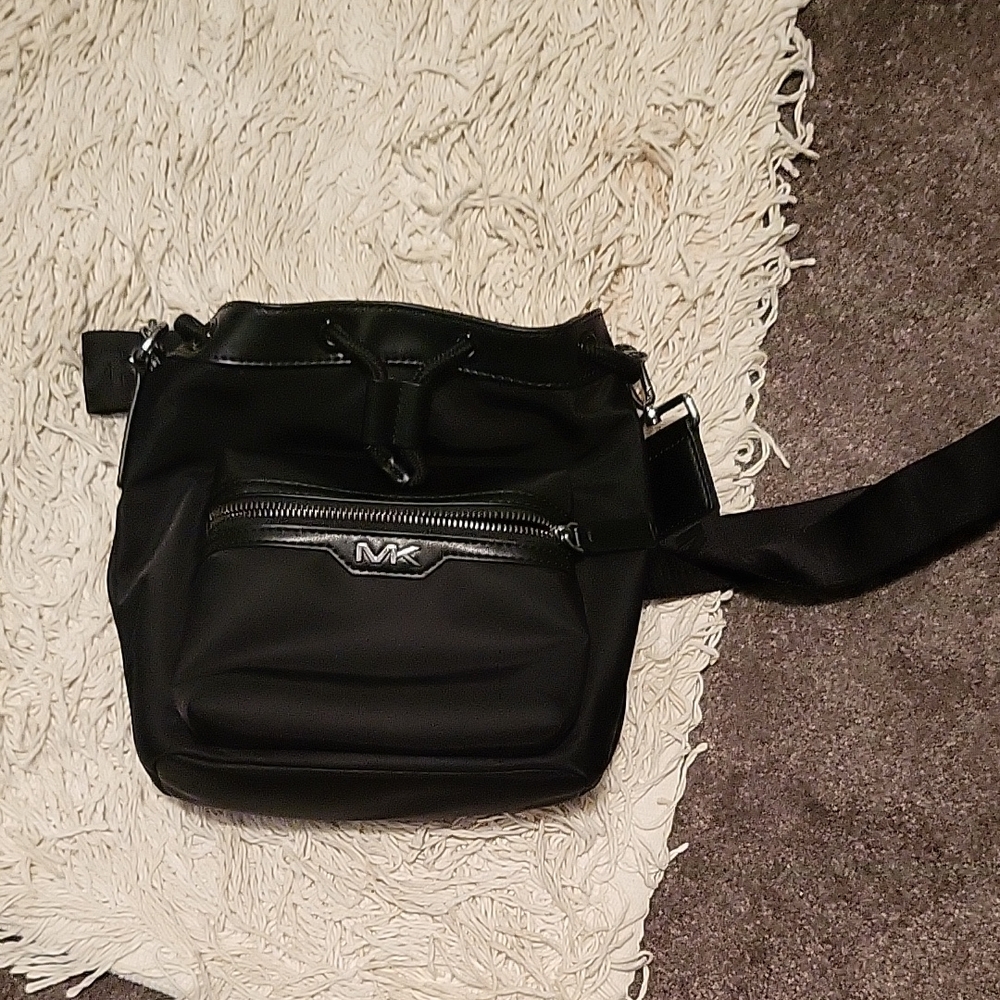 Michael Kors Black Belt Bag Sleek and Practical